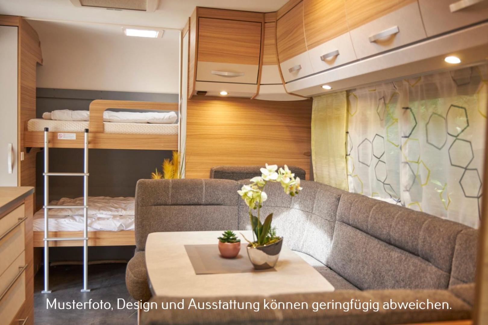 Camping & Erlebnis Resort Jersleber See - Jersicamper Mit Seeblick Jersleben Exterior foto